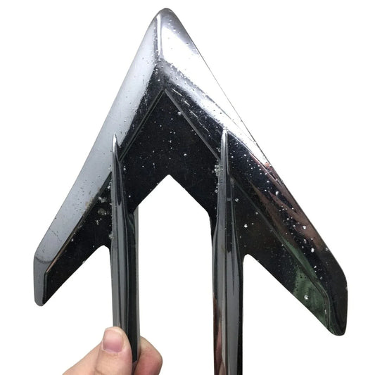 Vintage Car Part No. 529728 - Top Fender Ornament (Left Hand) for I believe 1958 Bonneville Pontiac A+ Stuff