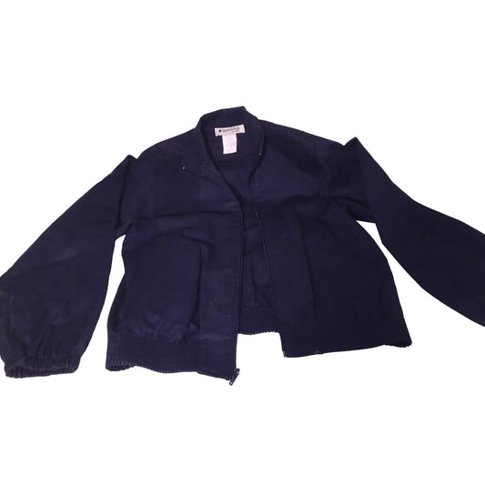 Vintage Appleseed's Navy Blue Jacket Women's Size 10 Petite - Appleseeds women's outerwear Appleseeds A+ Stuff