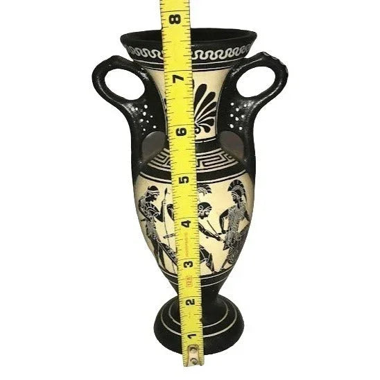 Eyecatching Replica Art Vase No. 238 AMAZONS ARMING HYDRIA by Hypsis - Original created around 500BC. Munich-museum hand-made in Greece hypsis A+ Stuff Vases