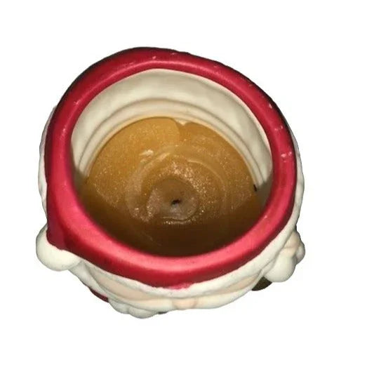 Holiday - Santa Claus Votive Holder - vintage Christmas Decor - santa candle holder - porcelain - holiday decor - votive candle holder A+ Stuff A+ Stuff Candle Holders