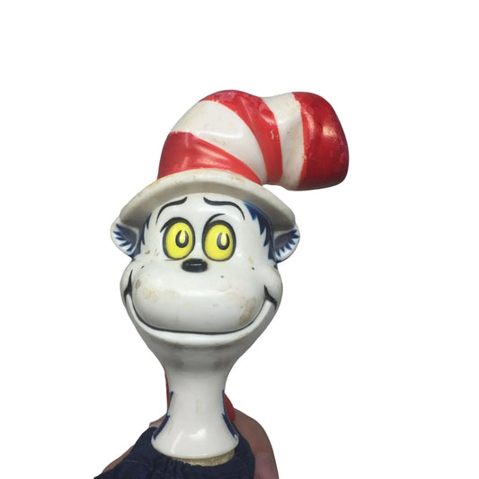 Vintage Dr. Seuss CAT in the HAT Hand Puppet - Classic Mid Century Toy Dr. Seuss A+ Stuff vintage toy