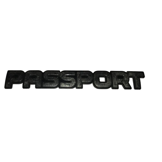 PASSPORT Auto Patch or Emblem (Plastic) Auto Replacement Part A+ Stuff A+ Stuff