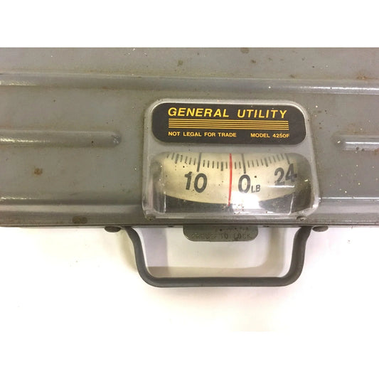 Vintage HEALTH O Meter General Utility Scale 250 lb Capacity - Portable Handy Scale Healh O Meter A+ Stuff Body Weight Scales
