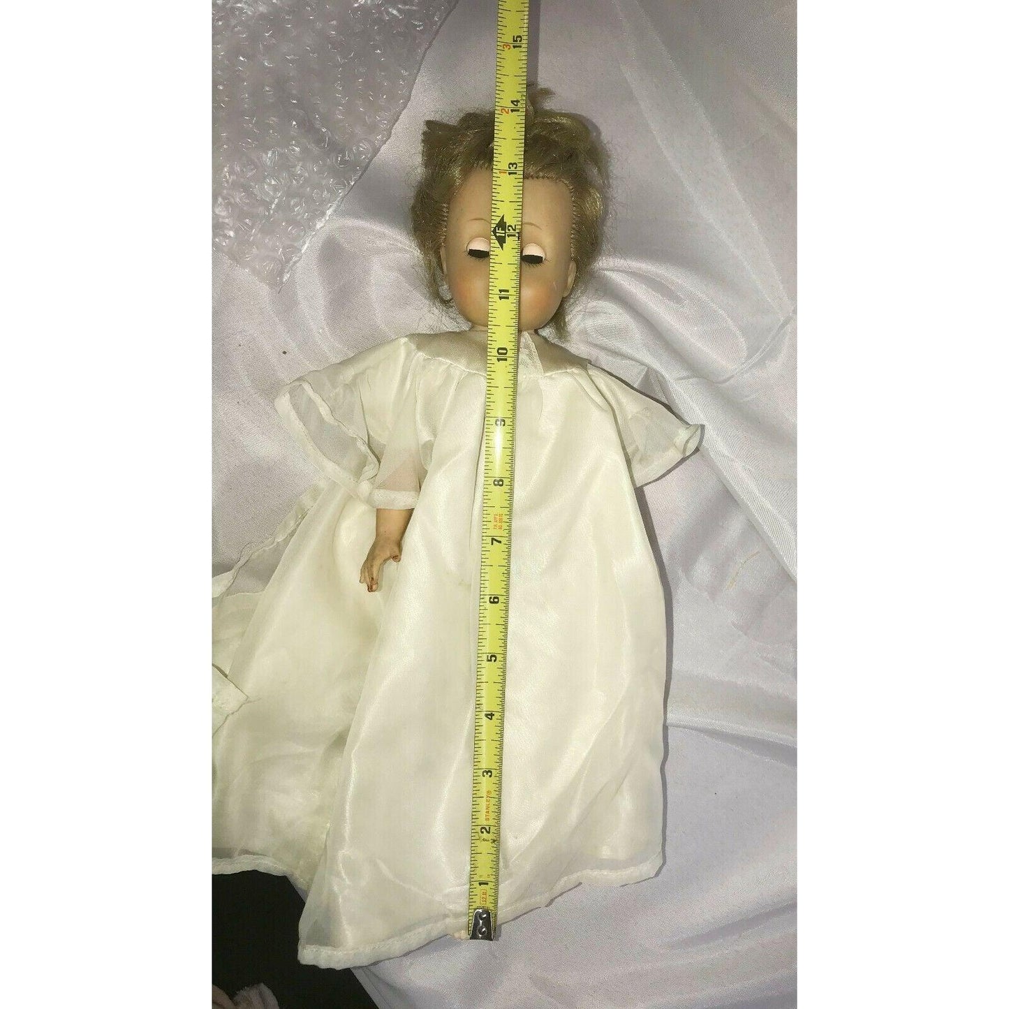 Vintage Doll, Believed to be IDEAL 14" Painted nails Tapered Waist ideal toys A+ Stuff Dolls