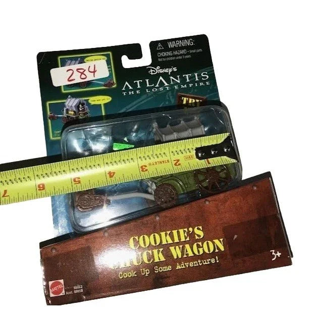 Disney's Atlantis Cookies Chuck Wagon - new and unopened in package - Vintage Disney Collectible Disney A+ Stuff Toy Cars