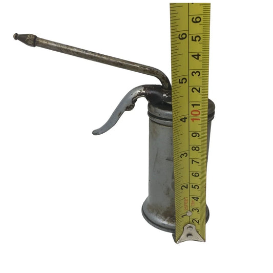 Vintage EAGLE Pump Oil Can 5" tall 4" Spout Eagle A+ Stuff OIL CAN