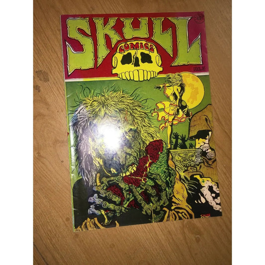 SKULL Comics No. 3 1971 Last Gasp UNDERGROUND COMIC Eco-Funnies A+ Stuff