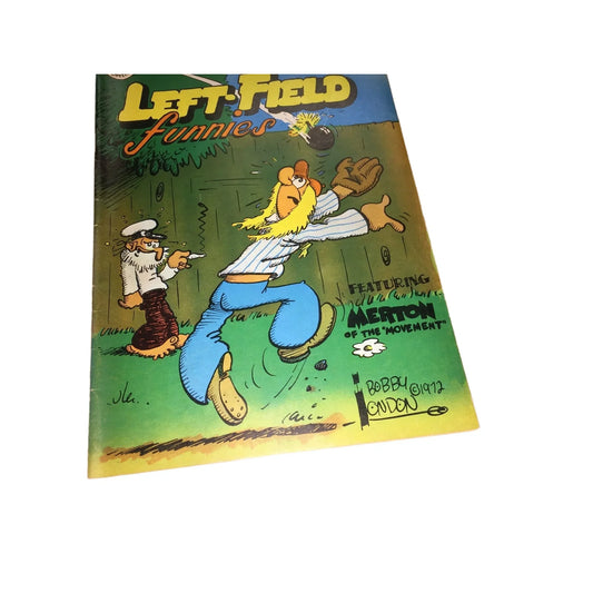 Left Field Funnies Underground Comic Bobby Ondon 1972 - vintage comix apex novelties Apex Novelties A+ Stuff Books
