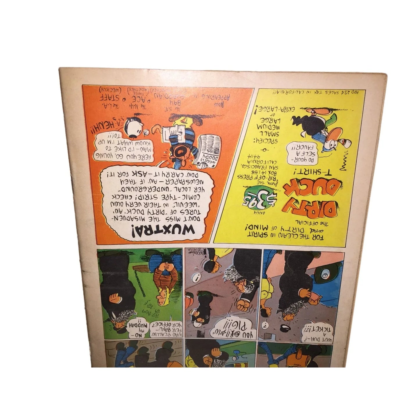Left Field Funnies Underground Comic Bobby Ondon 1972 - vintage comix apex novelties Apex Novelties A+ Stuff Books