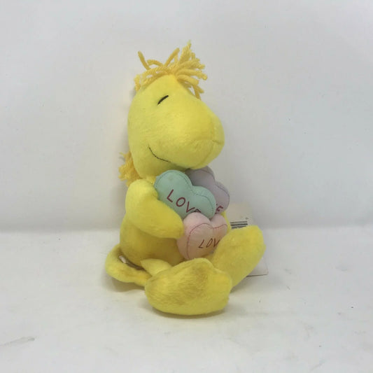 Hallmark Peanuts WOODSTOCK w Valentine Conversation hearts Hallmark A+ Stuff Stuffed Animals
