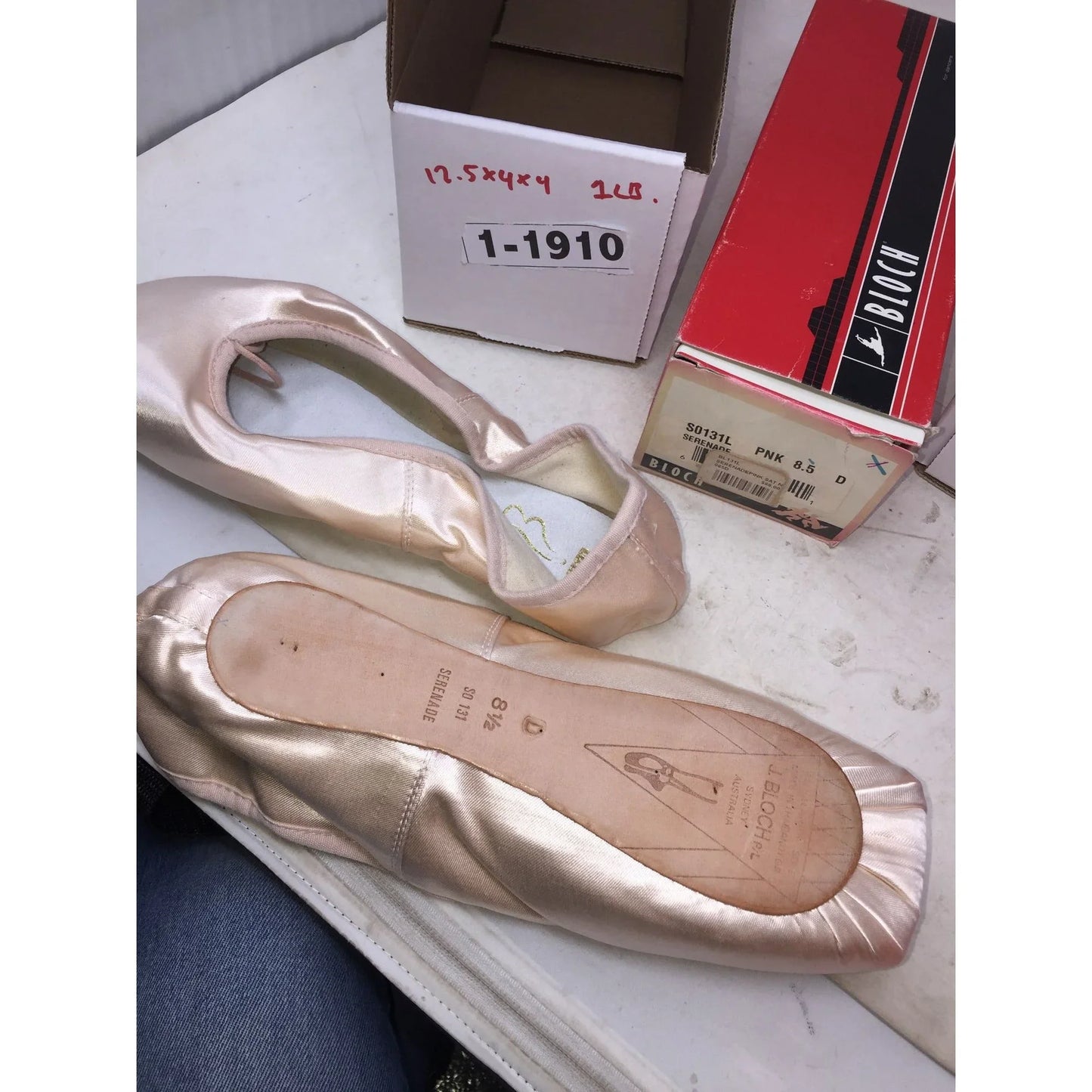 BLOCH Serenade Pink 085D Pink Pointe Shoes - Ballet Shoes - BL131L Bloch A+ Stuff