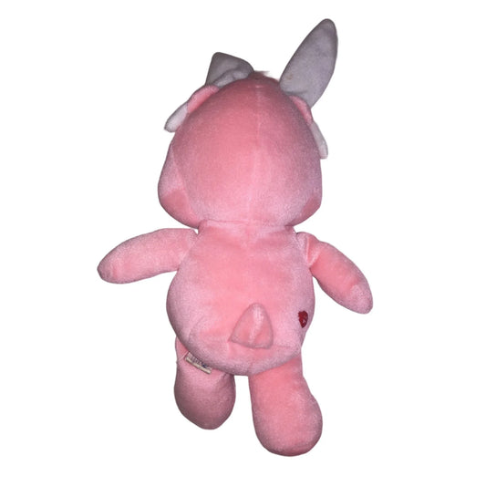 Vintage Care Bears Cheer Bear Wearing Easter Bunny Ears - Plush Vintage Toy Care Bears A+ Stuff