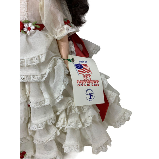 Scarlett Sweetheart - Vintage Robin woods Inc This is my Country Doll - Brunette in Gone with the wind type dress