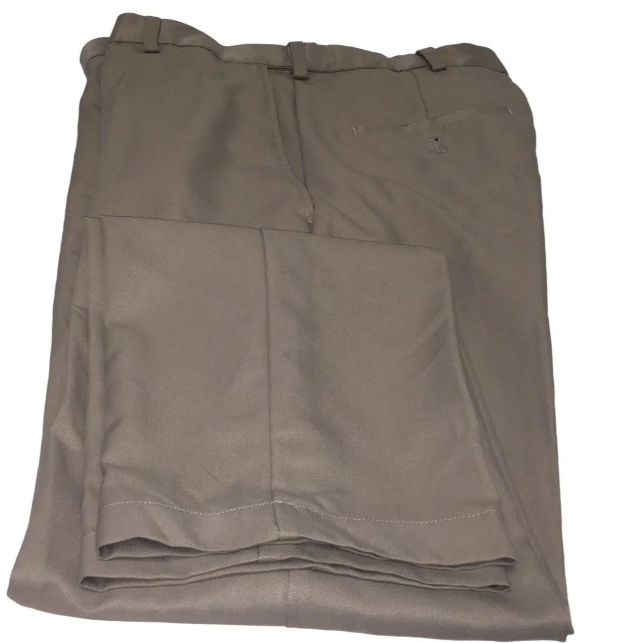 Haggar Mens Tan Flat Front Dress pants Size 32x32 Haggar A+ Stuff