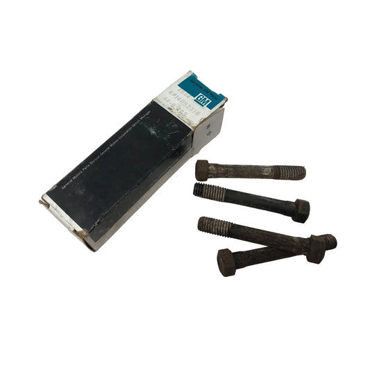 Genuine GM Part BOLT (4) Bolts in 1 Original Box - new Old Stock OEM Auto Part Delco - General Motors A+ Stuff
