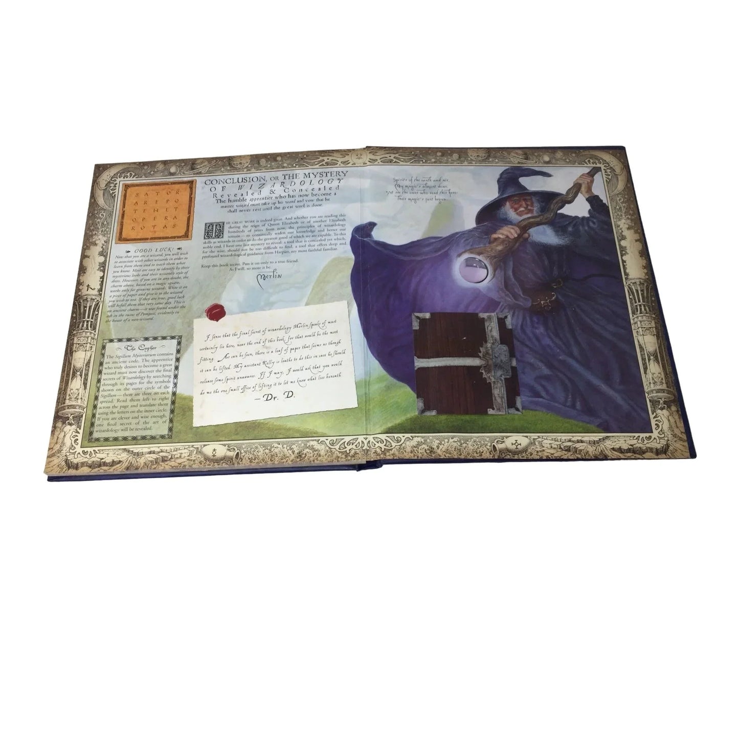 Wizardology: The Book of the Secrets of Merlin Dragons - Lovers Scrapbook Style Reference Candlewick Press A+ Stuff