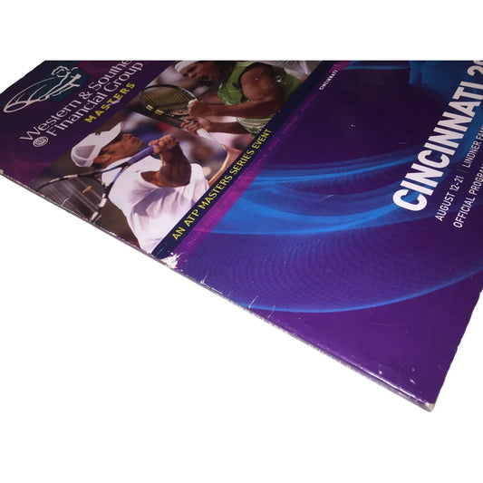 Vintage Tennis Program - Western & Southern Financial Group Masters Series Event - Cincinnati, OH 2005 - Sports Program US Open Series & Masters Series A+ Stuff