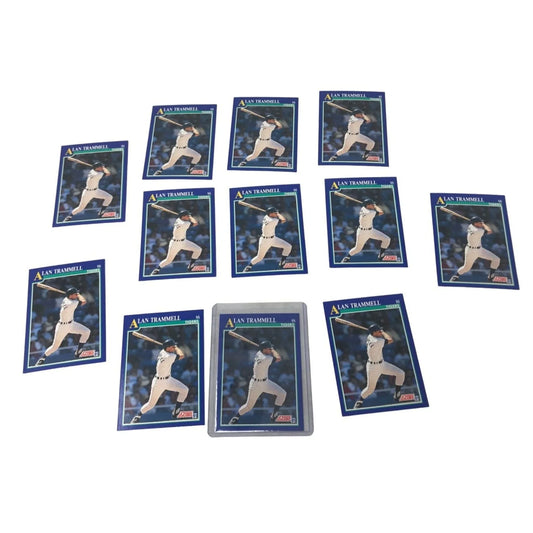 SCORE 1991 Alan Trammel Baseball Cards - Lot of (12) Cards SCORE A+ Stuff