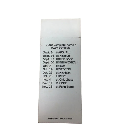 Michigan State Vs Iowa Oct 2 1999 - Ticket Stub sec 13 row 18 seat 46 Spartan Stadium Michigan State Spartan Stadium A+ Stuff