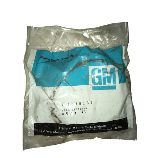 Genuine GM Part SEAL RETAINER No. 7830137 - NOS - Vintage Discontinued General Motors OEM Replacment Auto Part - New Old Stock GM A+ Stuff GM PART RETAINER