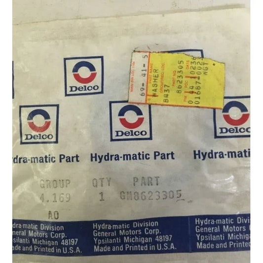 Genuine GM Part - No 8623305 - WASHER - GR 4.169 - new in package - vintage discontinued General Motors Replacement auto Part - NOS GM A+ Stuff Washers