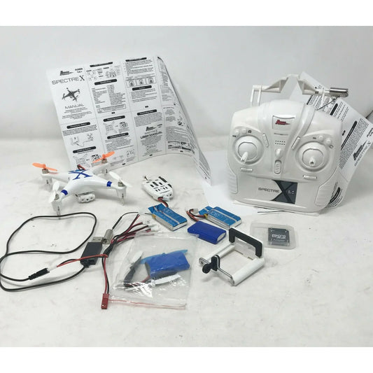 SPECTRE X drone with Camera(s) Batteries, Manual Phone Holder Ares Spectre X A+ Stuff Toys