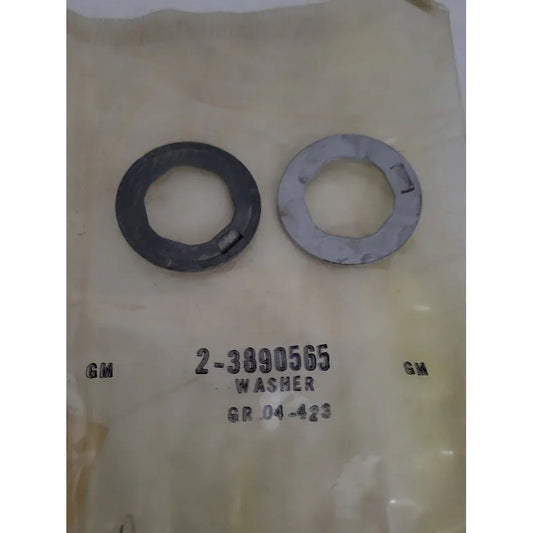 Genuine NOS GM vintage Auto Part GM part no 3890565 WASHER (2 in package) - Discontinued General Motors OEM Part GM A+ Stuff Washers