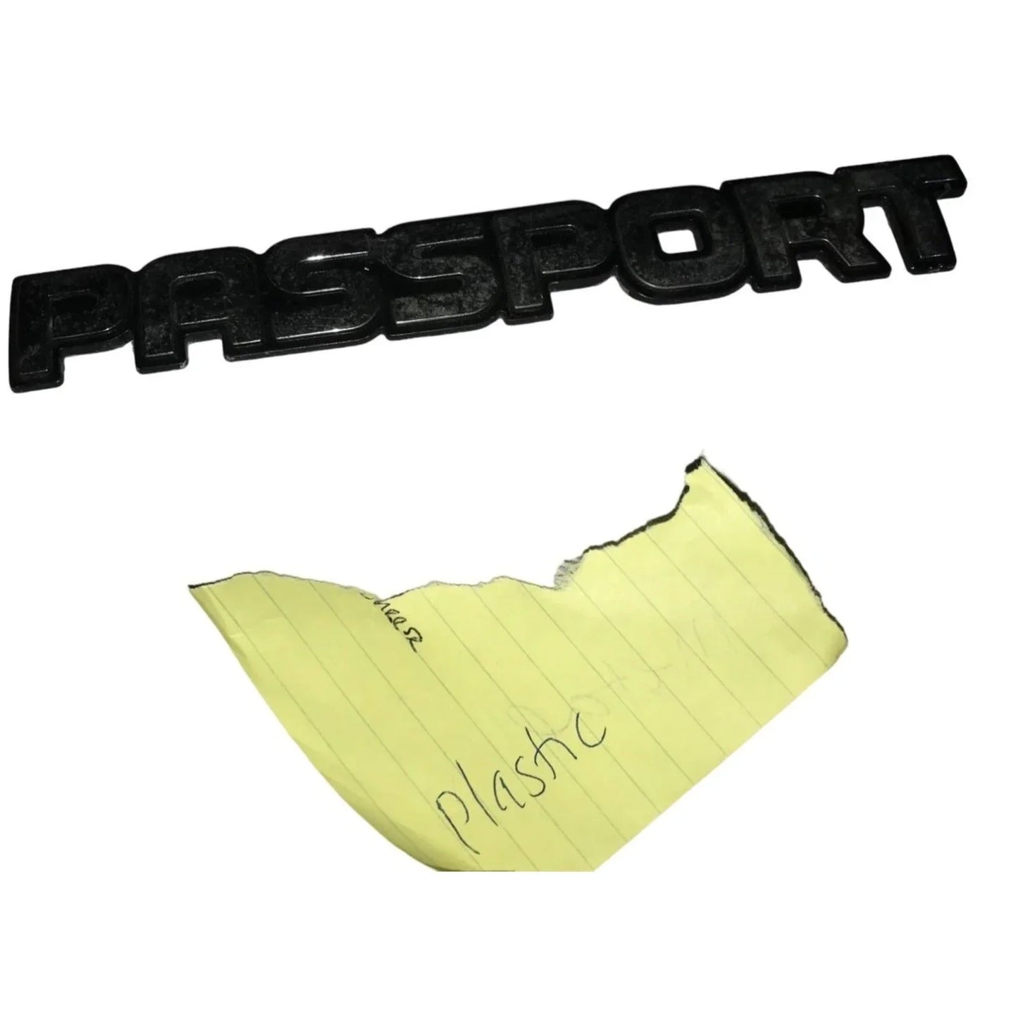 PASSPORT Auto Patch or Emblem (Plastic) Auto Replacement Part A+ Stuff A+ Stuff