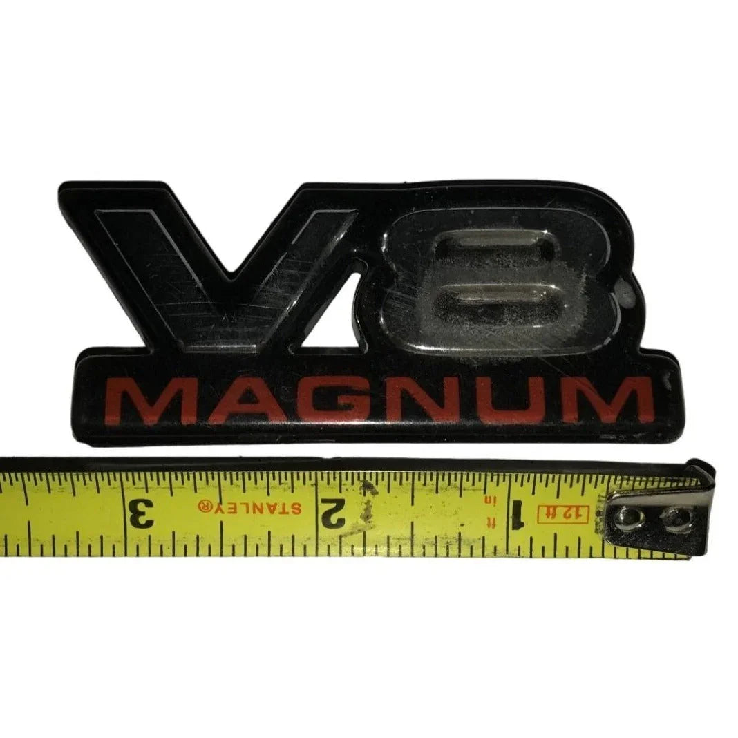 Auto Emblem / Decal V8 Magnum - auto part emblem V8 MAGNUM A+ Stuff