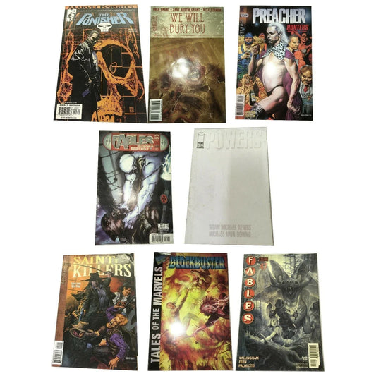 Mixed Lot Modern Horror Comics FABLES PREEACHER ++ Graphic Novels A+ Stuff A+ Stuff comic books