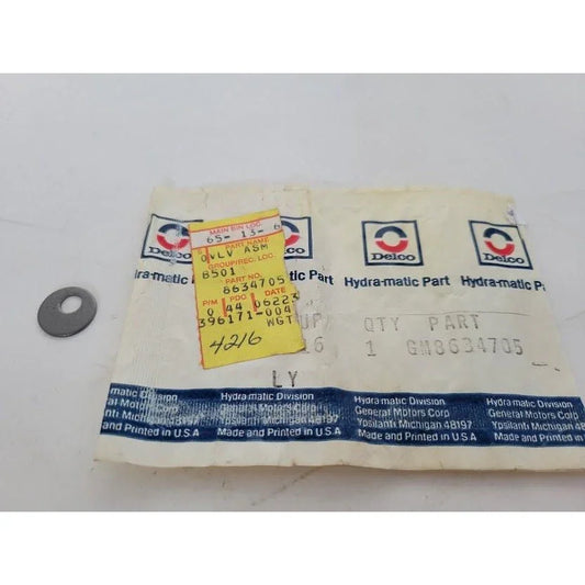 Delco Hydra-matic Part GM part no. 8634705 VALVE - Discontinued General Motors Vintage Replacement Auto Part OEM Part - NOS GM A+ Stuff Tools