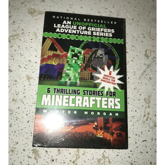 6 THRILLING Stories For MINECRAFTERS Winter Morgan Adventure minecraft A+ Stuff Books