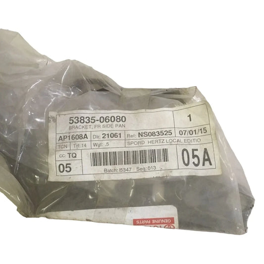 Toyota No 53835-06080 - Bracket, Front Side Panel - RH, 2014-2017 Toyota Camry - Replacement Auto Part Toyota A+ Stuff Replacement Auto Part