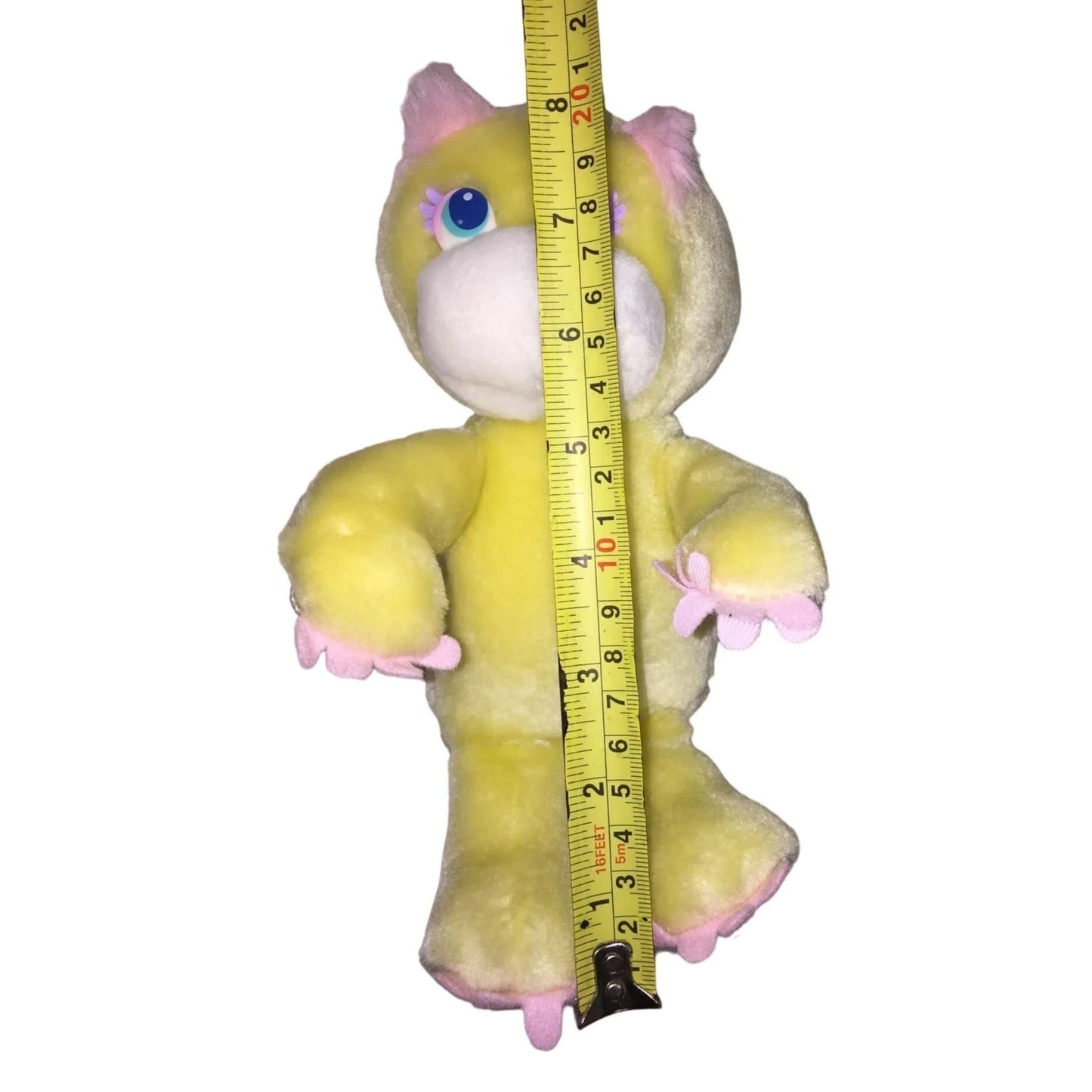 Vintage Teenie Turtle Tots Toddles - Yellow with Pink nails - 1988 Mattel Toy Mattel A+ Stuff