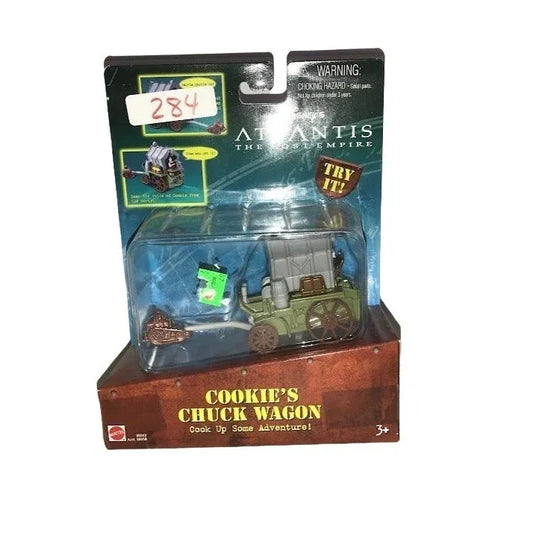 Disney's Atlantis Cookies Chuck Wagon - new and unopened in package - Vintage Disney Collectible Disney A+ Stuff Toy Cars