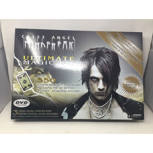 Criss Angel Mindfreak Ultimate Magic Kit with Instructional DVDs Criss Angel Mindfreak A+ Stuff Magic & Novelties
