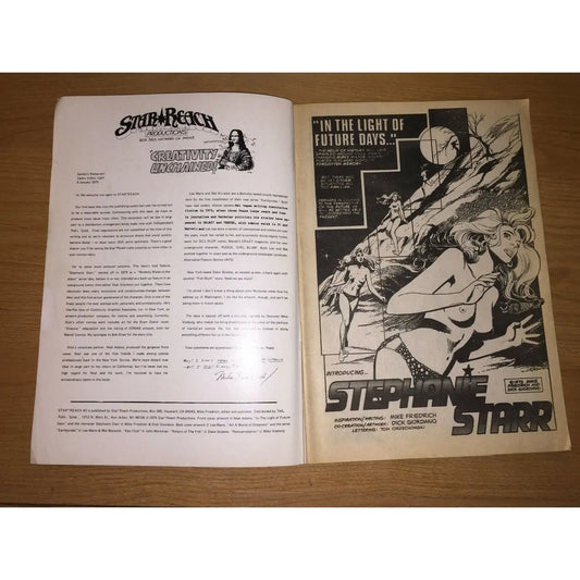 STAR REACH #2 -1974 COMIC - DICK GIORDANO ART Vintage Comic Book A+ Stuff