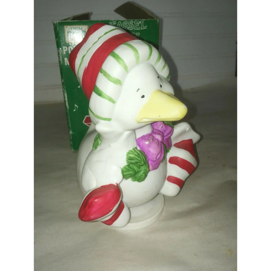 Musical CHRISTMAS GOOSE 'We Wish U A Merry Christmas' Tassel Town A+ Stuff A+ Stuff Seasonal & Holiday Decorations