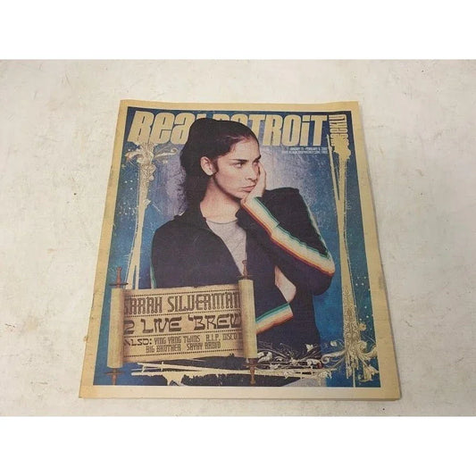 Real Detroit Weekly Newspaper Jan 31 - Feb 6, 2007 - Sarah Silverman - Detroit life and events Real Detroit Weekly A+ Stuff Newspapers