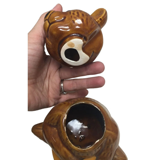 Cute Vintage Bear with Honeypot Cookie or biscuit Jar - A+ Stuff A+ Stuff