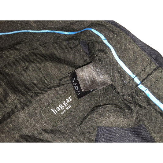 HAGGAR - Men's Navy Blue Dress Pants Size 32x32 HAGGAR A+ Stuff