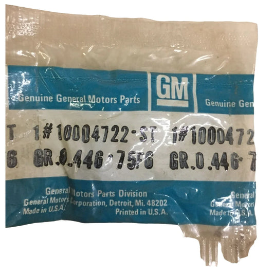 - Genuine NOS 10004722 gr 0.446 -STUD w/ seal- LOOSE - not in orig package - GM vintage Auto Part GM part no Discontinued General Motors GM A+ Stuff