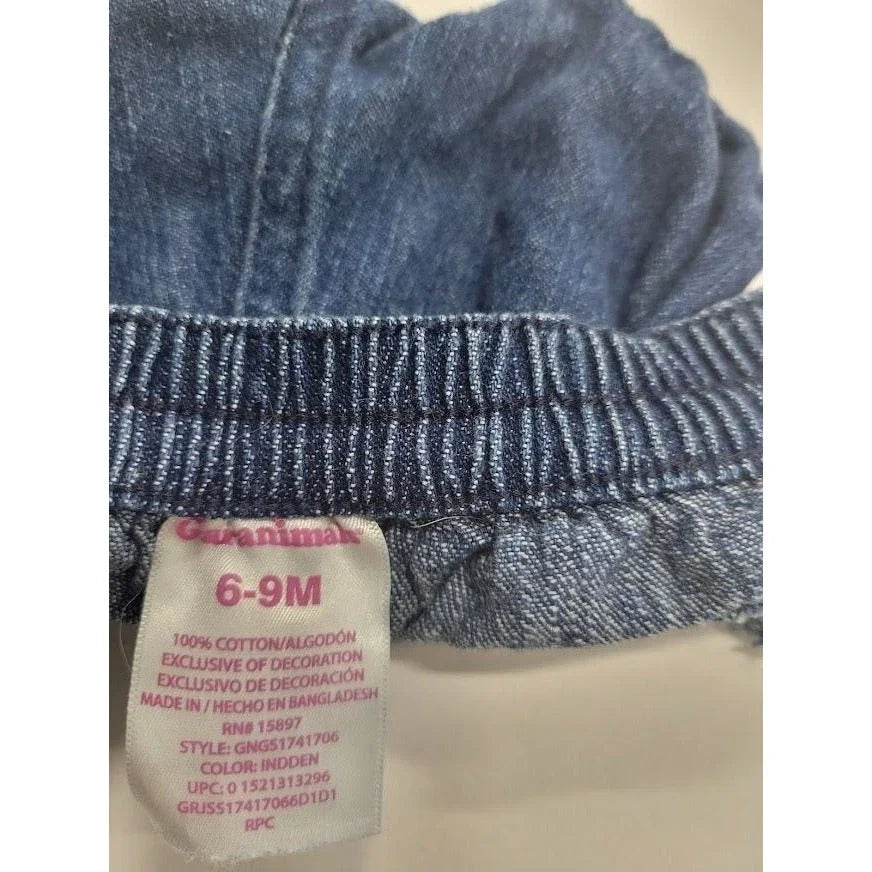 Garanimals Baby Denim Bloomer/ Shorts - Size 6-9 mos GARANIMALS A+ Stuff Shorts
