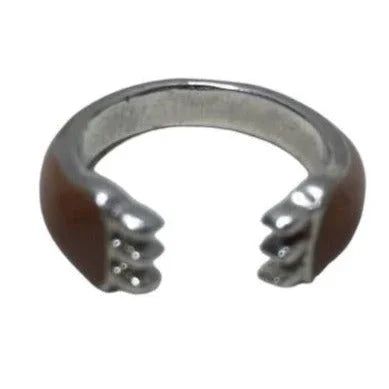 Silver Paw hug Ring - Slightly adjustable Size A+ Stuff A+ Stuff
