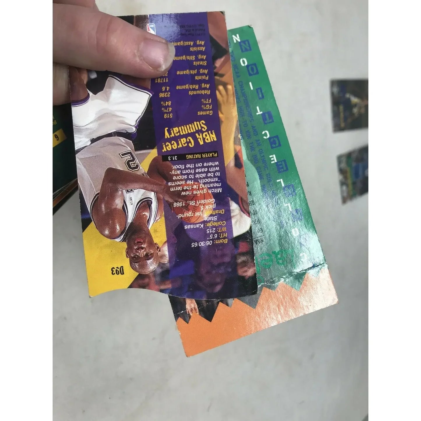 1995-96 NBA JAM Session Cards (21 cards) Blaylock Drexler Mashbur A+ Stuff