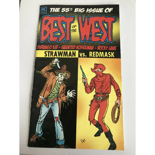 Best Of The West #55 STRAWMAN vs REDMASK - Comic Book A+ Stuff