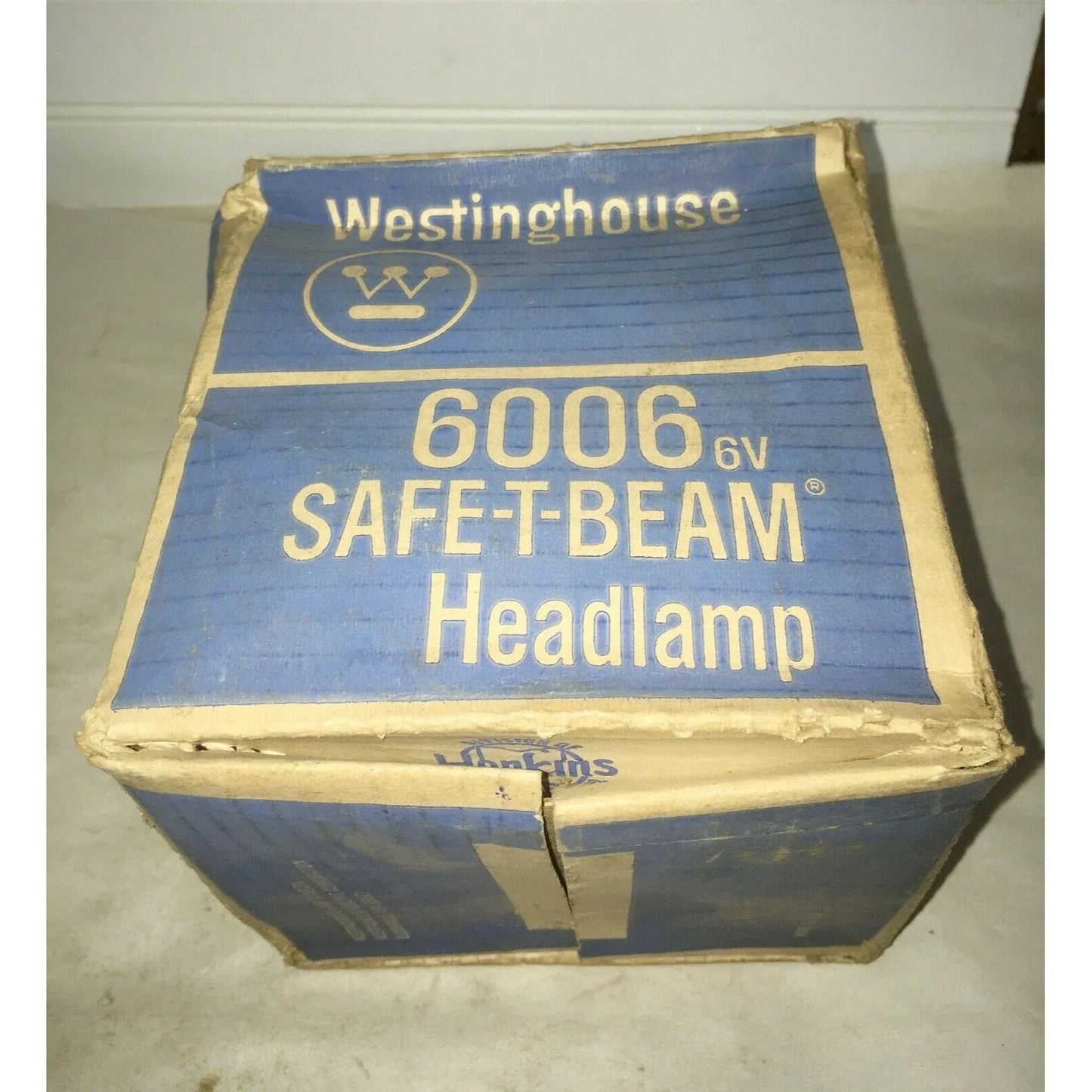 Vintage WESTINGHOUSE 6006 SAFE-T-BEAM Headlamp 6V New Old Stock WESTINGHOUSE A+ Stuff Headlamps