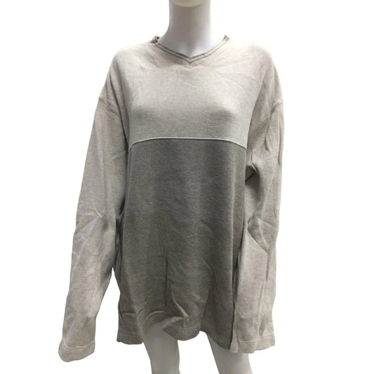 Vintage GAP V Neck Shirt - Beige and ivory Pattern - V Neck Collar - Mens size XXL GAP A+ Stuff