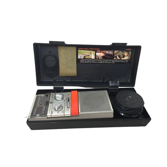 GE HELP! Full Power 40 Channel 2-Way Emergency/Information CB Radio - In Case Untested General Electric A+ Stuff CB Radios