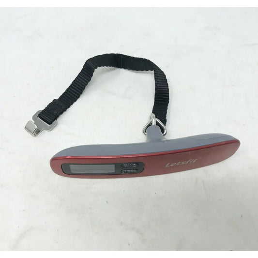 LETSFIT Portable SUITCASE Digital LUGGAGE SCALE for Travelers Letsfit